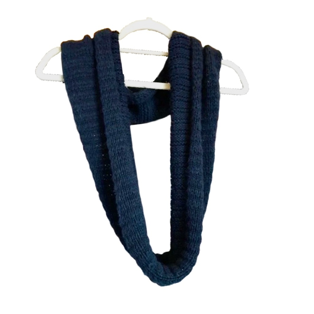 Navy Blue Hollister Infinity Scarf